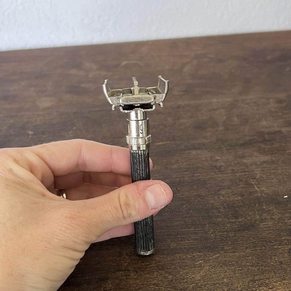 Gillette Super Speed Super Adjustable Razor 1972 S-4 VTG - Picture 6 of 6
